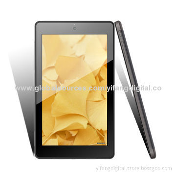 7-inch Dual Core Tablet PC with RK3168 Cortex A9 1.2GHz, 1024*600 High Resolution and 0.3MP Camera